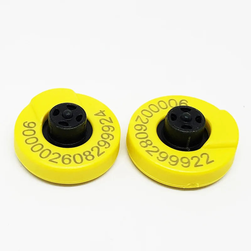 50x RFID Microchip Ear Tags TPU Pet Chip Label for Animal Livestock Identification Cattle Cow Breeding Sheep Grooming