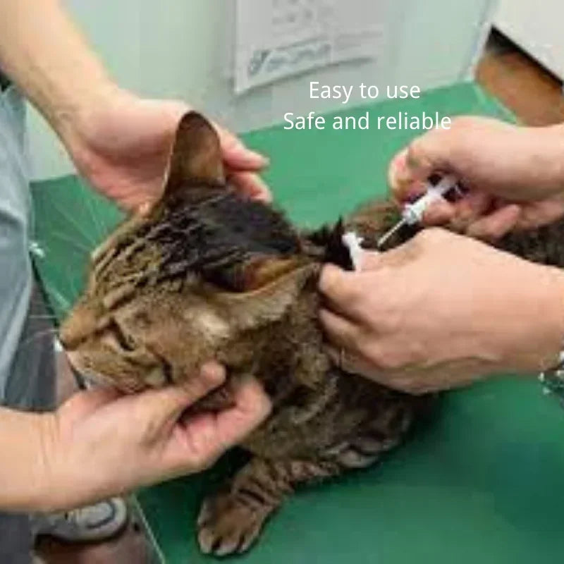 ISO 11784/11785 RFID Microchip Kit (100-Piece Set) - 2.12/1.4/1.25mm Sterile Implants for Small Animals and Birds