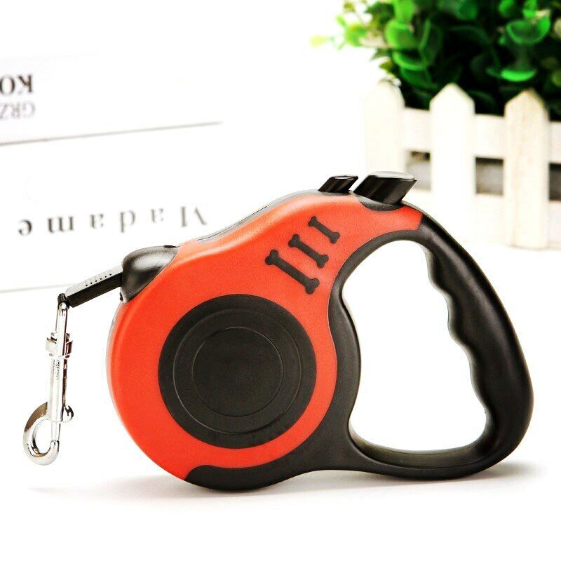 Dog Leash Automatic Retractable Nylon Running Leads Portable Strap Pet Supplies