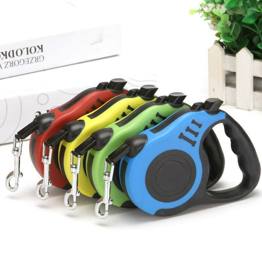 Dog Leash Automatic Retractable Nylon Running Leads Portable Strap Pet Supplies