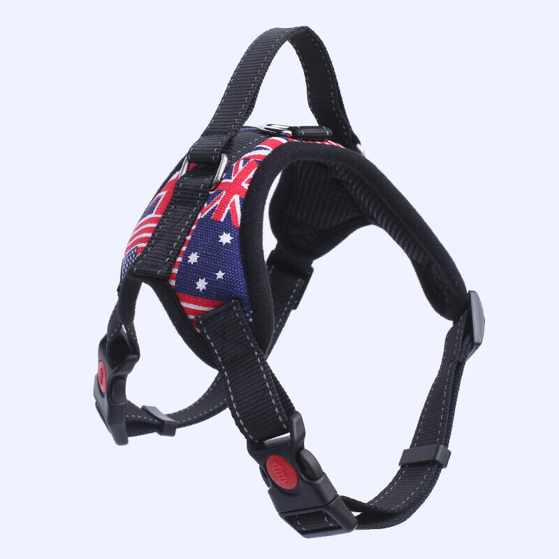 Nylon Adjustable Harness Camouflage Pet  Dog Walk Harness Vest Hand Puppy Strap